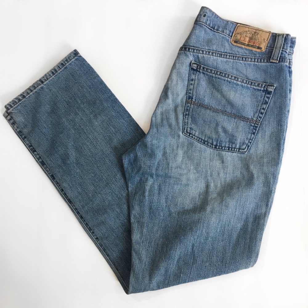 LL Bean Standard Fit 33x32 EUC - Picture 1 of 8
